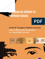 Identidad de Genero Vs Identidad Sexual