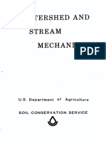 Watershed and Stream Mechanics 1980 ALL