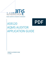 AS9120 AQMS Auditor Application User Guide