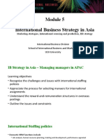 Module 5C International Business Strategy - Managing Managers in APAC