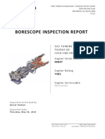 Gas Turbine Borescope Inspection