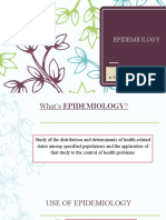 EPIDEMIOLOGY Matrikulasi