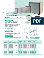 ASHRAE Separator Box Filter