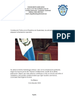 Constitución Política de La República de Guatemala