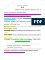 Guía de estudio sobre Kant y Nietzsche: conocimiento a priori y voluntad de poder