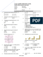 Soal PAS Matematika Kelas 08.SMP AL JIHAD