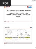 Motion in Two or Three Dimesions