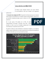 Reforma Eléctrica de AMLO 2022