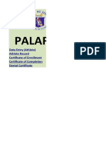 Palaro Data Entry ATHLETE