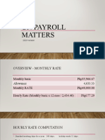 2023 Payroll Matters Presentation