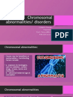 Chromosomal Abnormalities