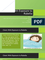 Client With Exposure To Rubella