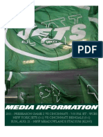 Preweek 2 Jets Bengals Game Release