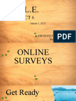 TLE ICT Online Surveys