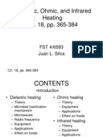 Dielectric, Ohmic, and Infrared Heating