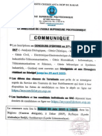 Communique DUT 2023 PDF