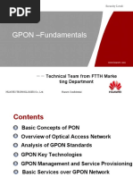 GPON Fundamentals