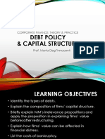 Topic 6 Debt Policyv2