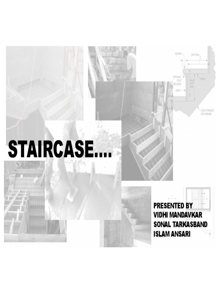 Staircase Design And Construction Pdf Stairs Concrete