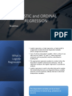 Logistic Ordinal Regression