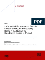 A Controlled Experiment To Test The Efficacy of Ground-Penetrating Radar in The Search For Clandestine Burials in Poland