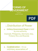 Forms of Government