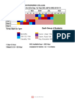 Clinical Rotation Plan For M.SC Nsg. 1st Year 2018 19 1