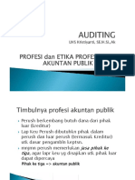 PROFESI Dan ETIKA PROFESIONAL AKUNTAN PUBLIK