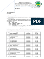 Izin Panitia - HUT HMPS Tadris Matematika 2023