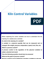 Kiln Control Variables