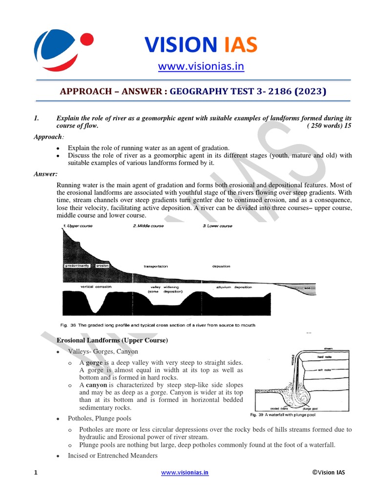 2186 Approach Answer Geography Test 3 E 2023 PDF