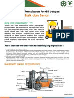 HSEINFO-GEO-037 Pahami Pemakaian Forklift Dengan Benar