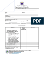 Monitoring Tool For School Information Coordinators