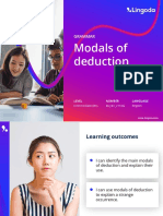 EN B1 Modals of Deduction