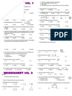 Worksheets in Mathematics 3rd Grading 2