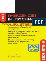 Emergencies in Psychiatry