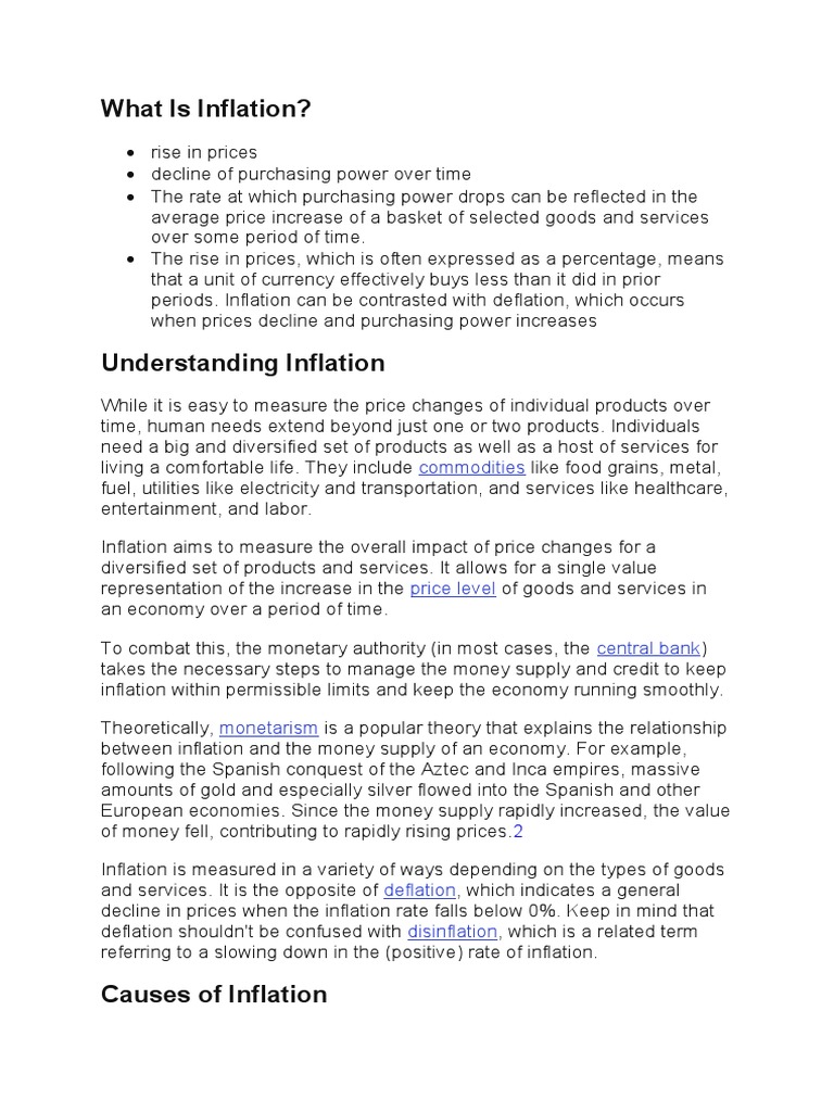 Inflation Download Free Pdf Cost Of Living Inflation