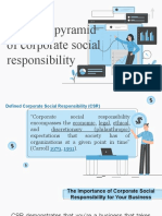 Carrolls Pyramid of Corporate Social Responsibility
