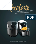 Libro de Recetas Freidora de Aire Cecotec PDF Gratis RECETARIO Cecofry Advance CECOTEC