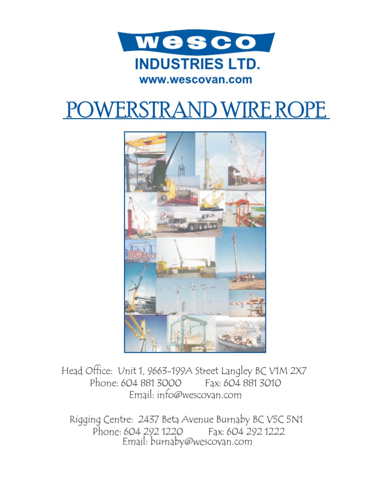 Wire Rope PDF Rope Wire
