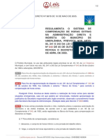 Decreto-9878-2005 Banco de Horas - (03-05-2005)
