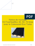 3.2 Notice de Montage FHB50 Caleosoleil EVO Tuiles V6