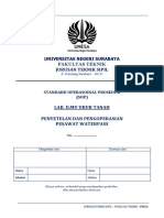 SOP PENYETELAN DAN PENGOPERASIAN PESAWAT WATERPASS