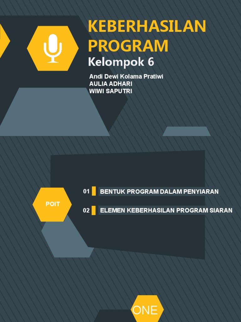 Elemen Keberhasilan Program Siaran | PDF