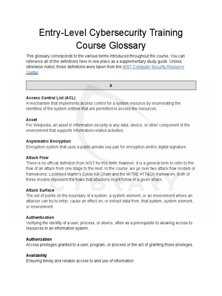ELCT Course Glossary PDF Computer Network Transmission Control