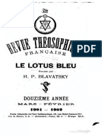 BLAVATSKY H.P. - Le Lotus Bleu Mars 1901 À Février 1902