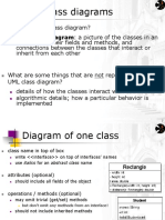 UML Class Diagrams: UML Class Diagram: A Picture of The Classes in An