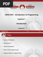 Ceng1004 Introduction