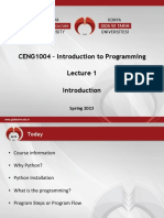 Ceng1004 Introduction