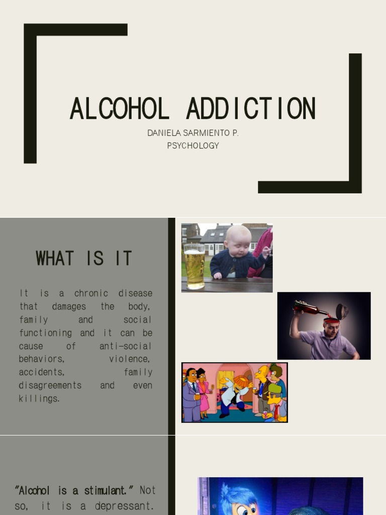 Alcohol Addiction 1 | PDF